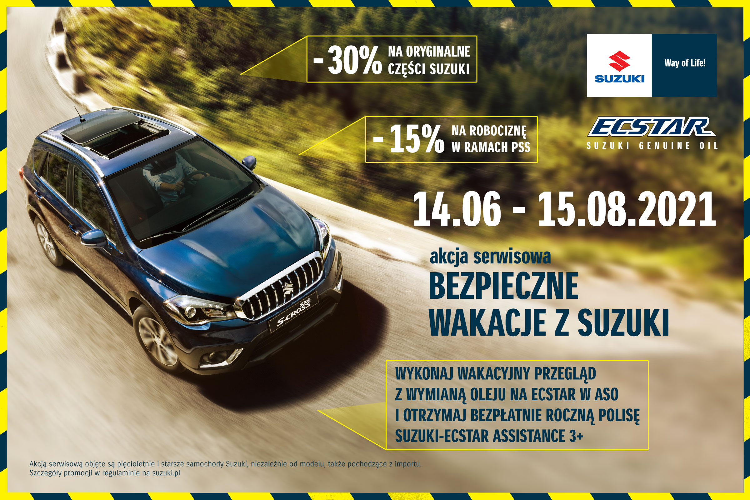 Rusza akcja serwisowa "Bezpieczne wakacje z Suzuki" AUTO